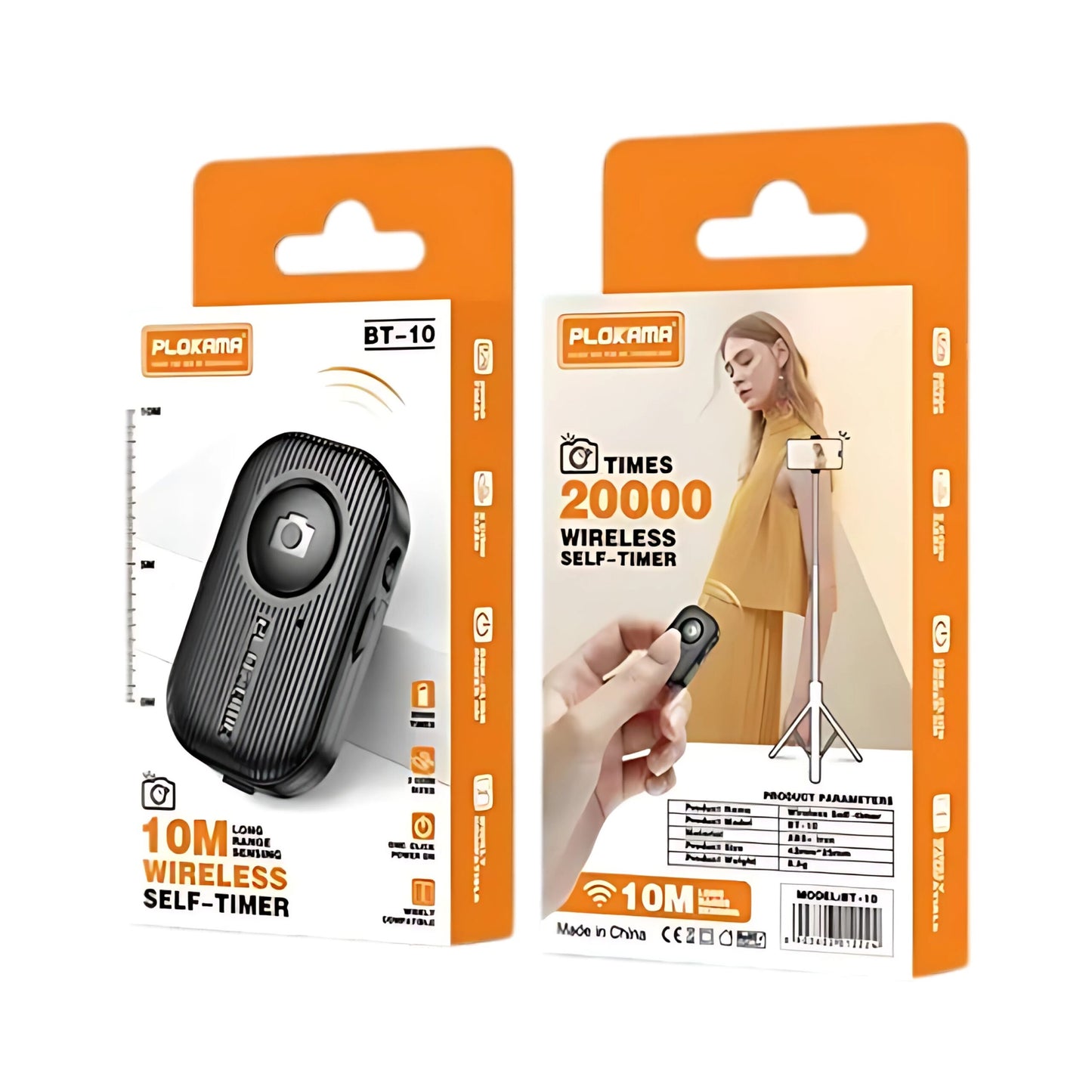 Plokama Bluetooth Selfie Remote Shutter