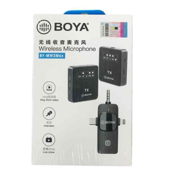 BOYA BY-MW3Max Wireless Microphone