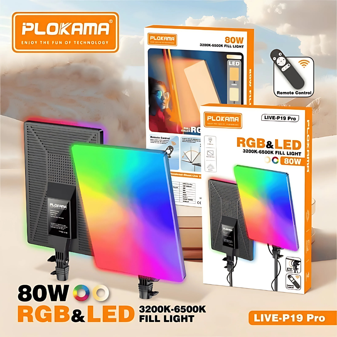 Plokama Professional RGB Fill Lights