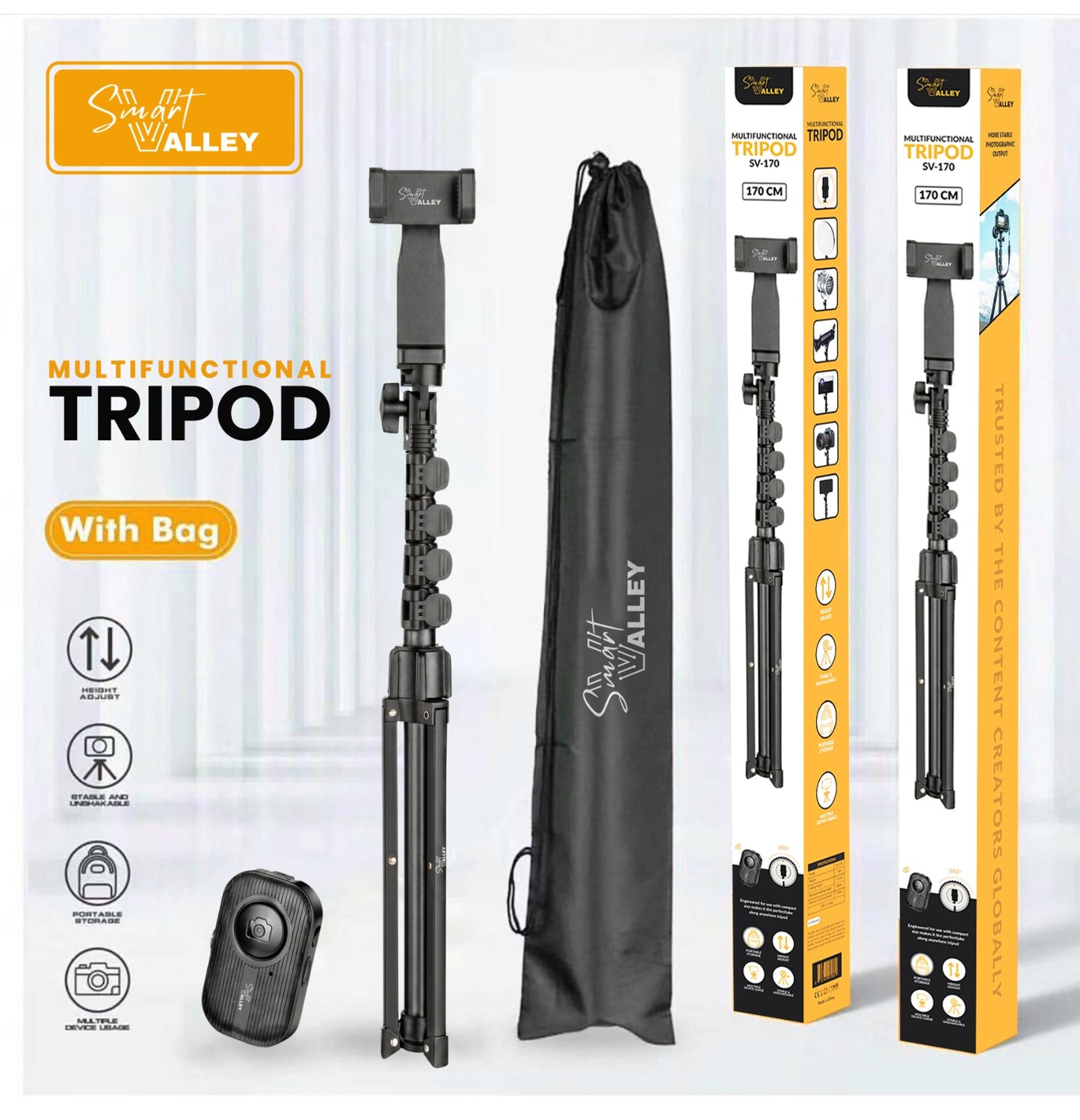Smartvalley™SV-170 Multifunctional Tripod