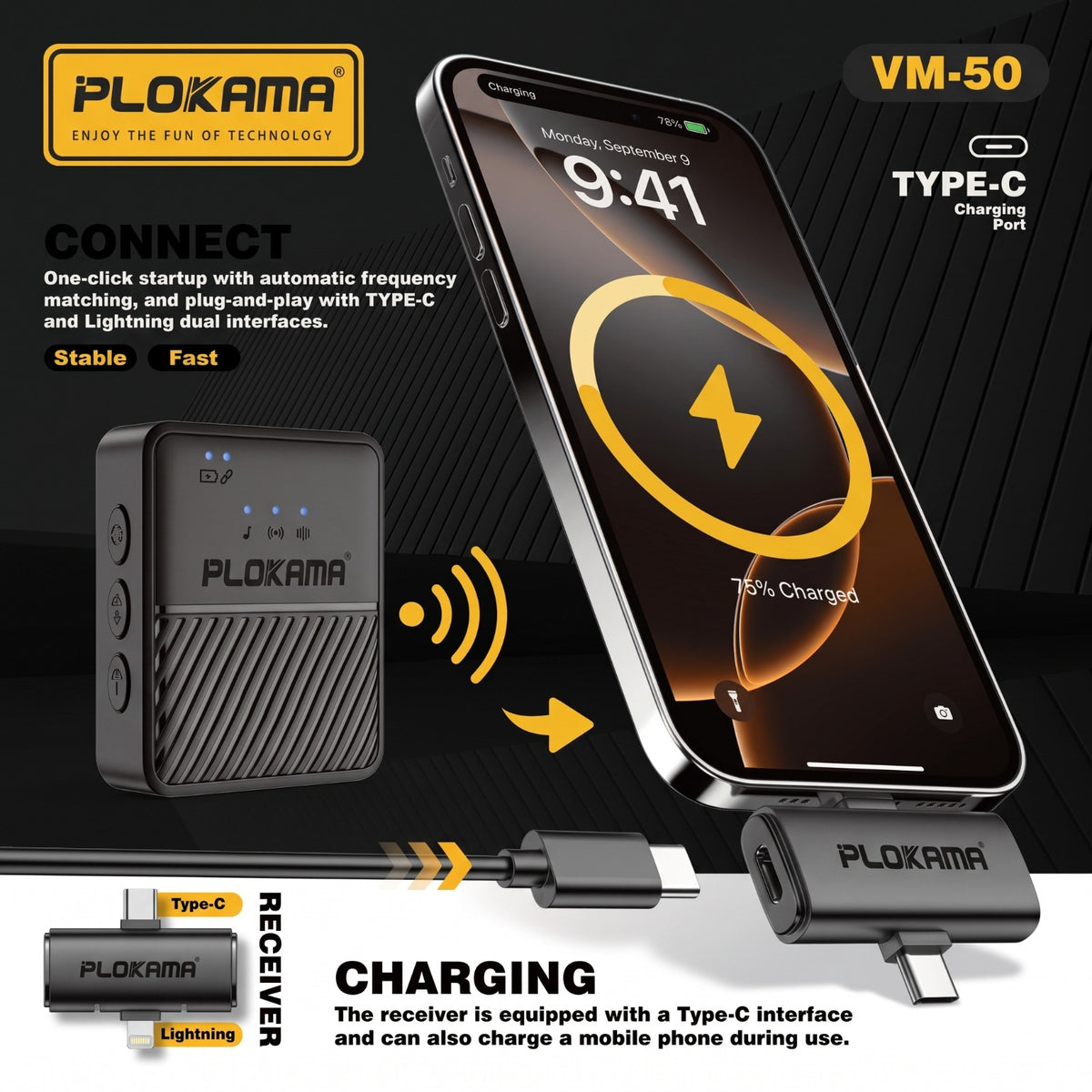 2IN1 Plokama Microphone