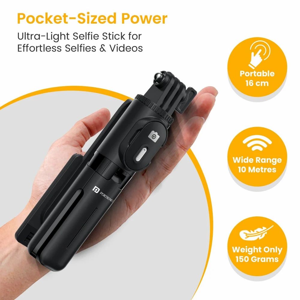 3 IN1 Pocket Size Selfie Stick