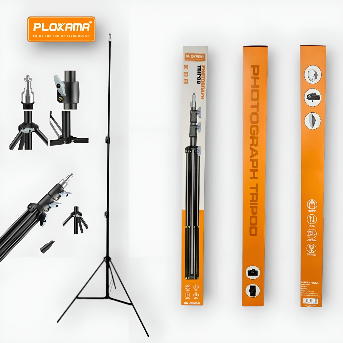 Stand for Light (7ft - High Quality)