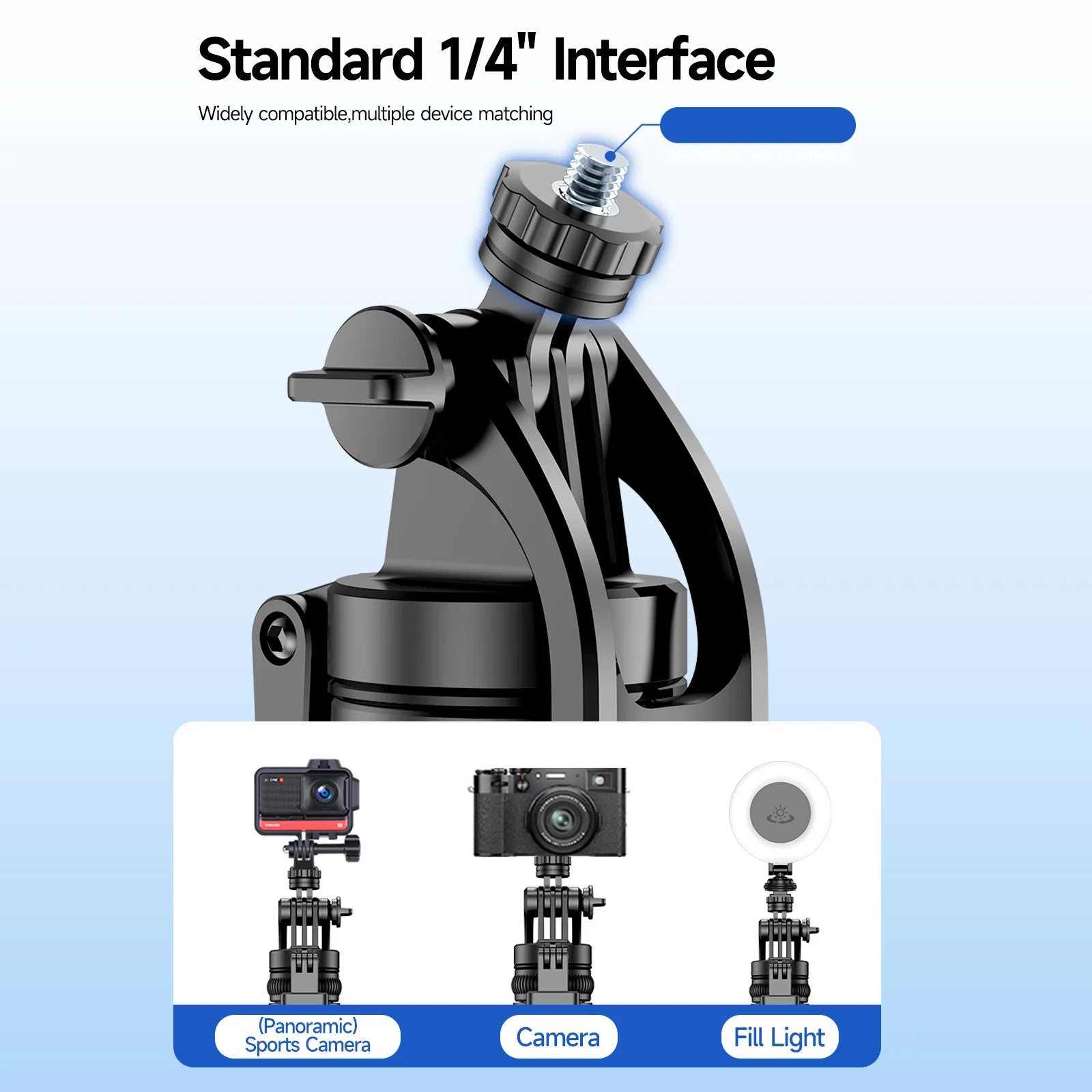 Ultra 5 in 1 Selfie Stick + Tripod Stand