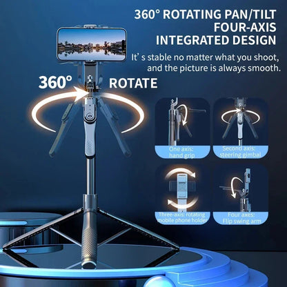 7in1  Selfie Stick 360 Degree Rotatable