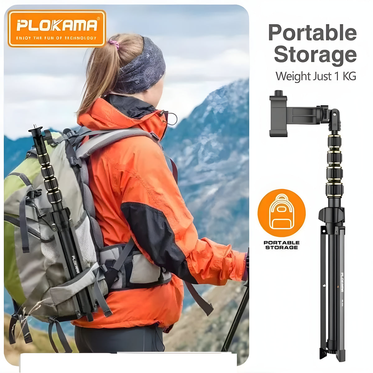 Multifunctional Plokama Tripod Stand