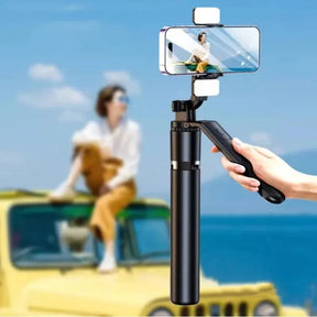 6 in 1 Selfie Stick Tripod with Bluetooth Remote