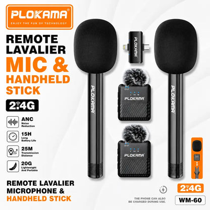 Plokama WM-60 Wireless Dual Microphone