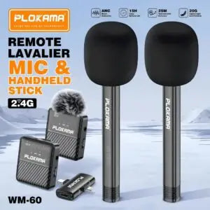 Plokama WM-60 Wireless Dual Microphone