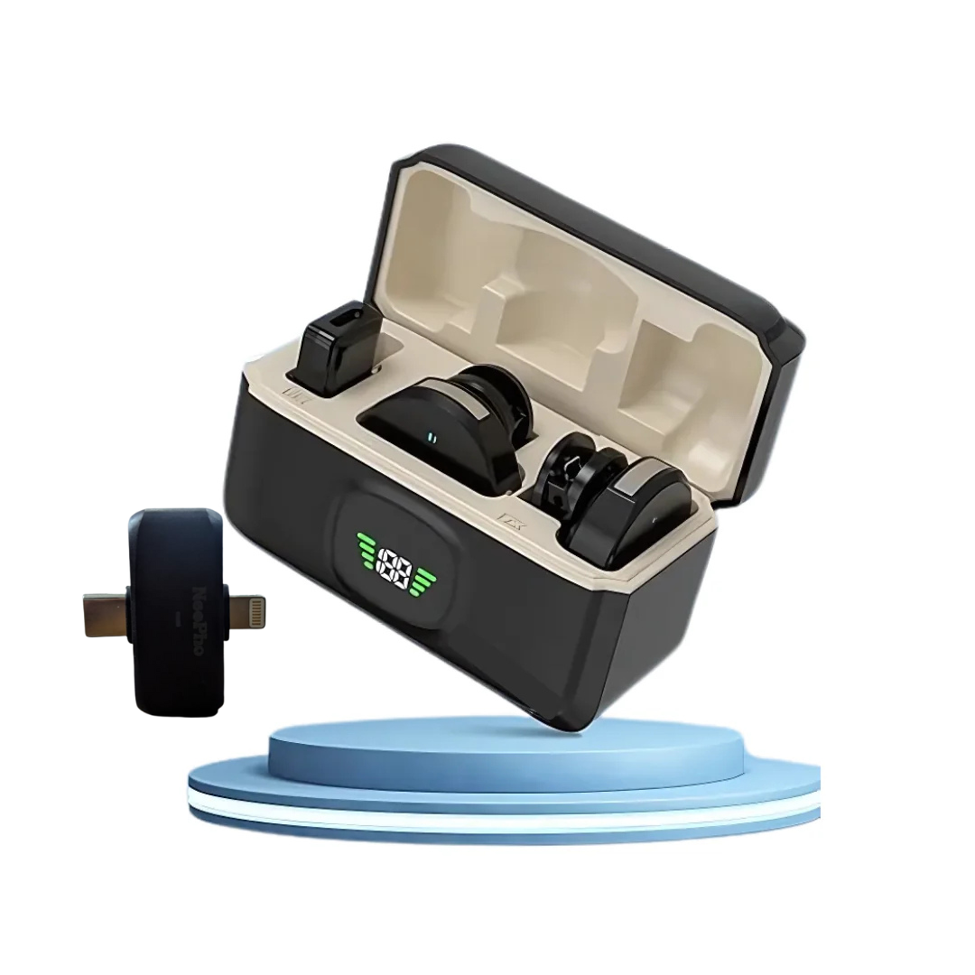COLLAR CLIP BUTTON MICROPHONE