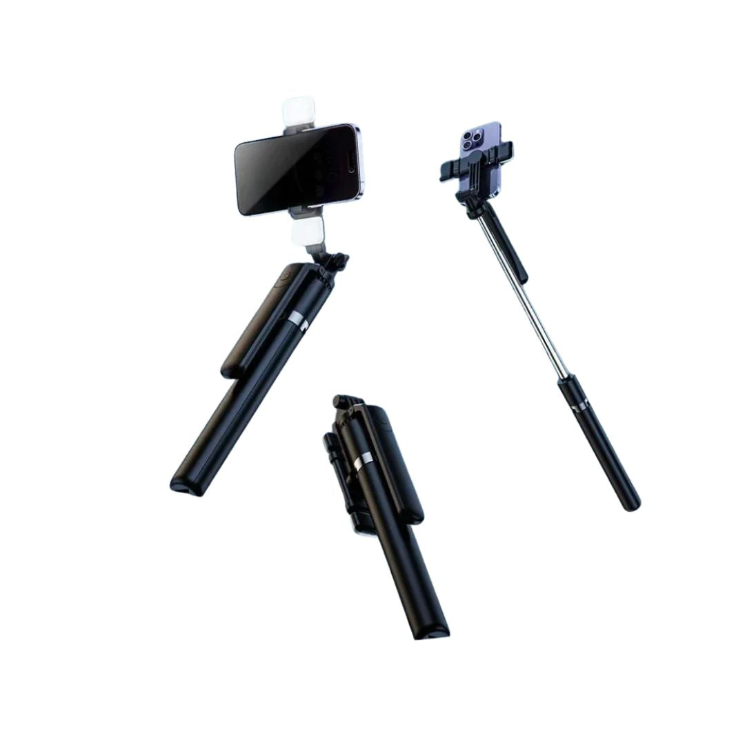 6 in 1 Selfie Stick Tripod with Bluetooth Remote