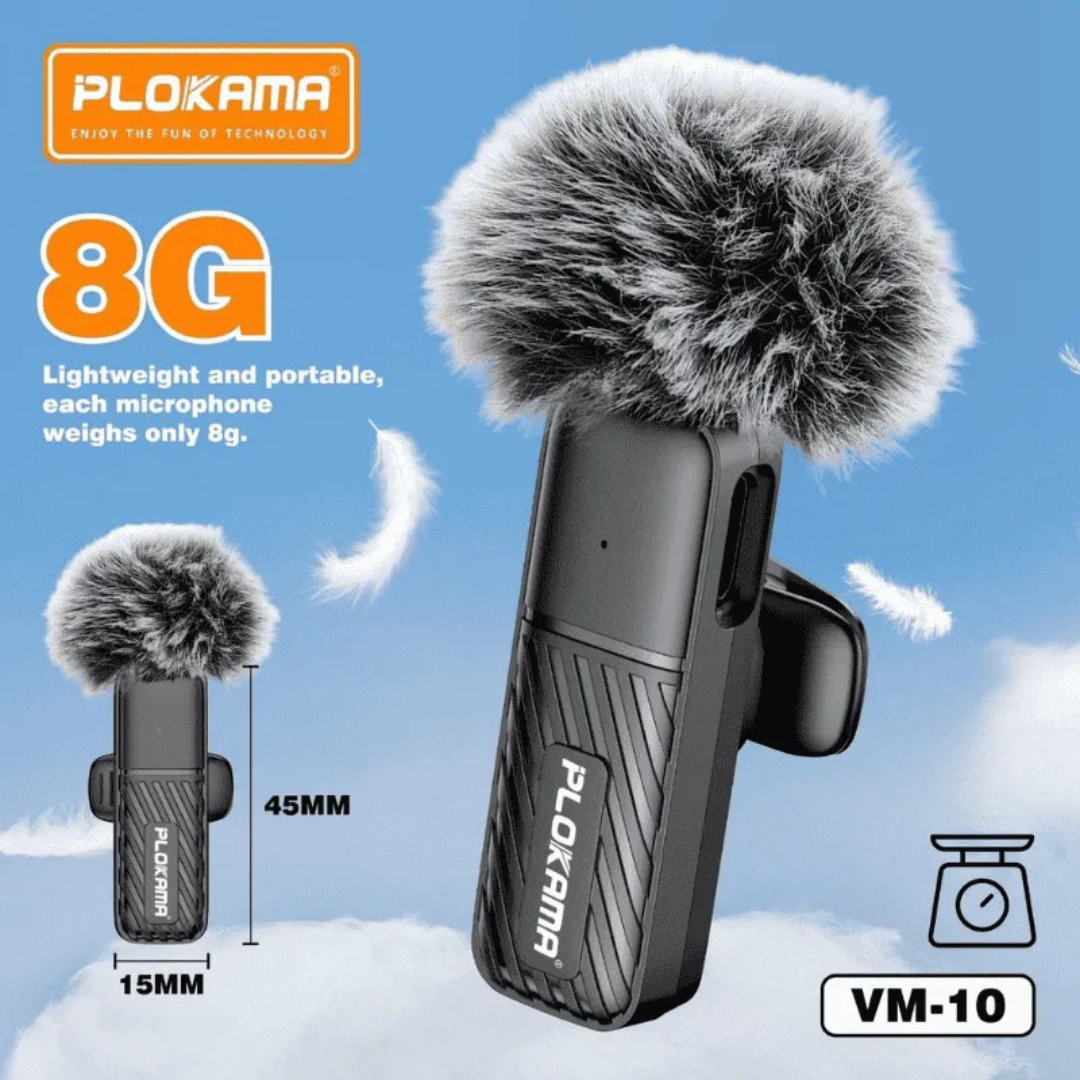 Plokama VM-10 Wireless Lavalier Microphone