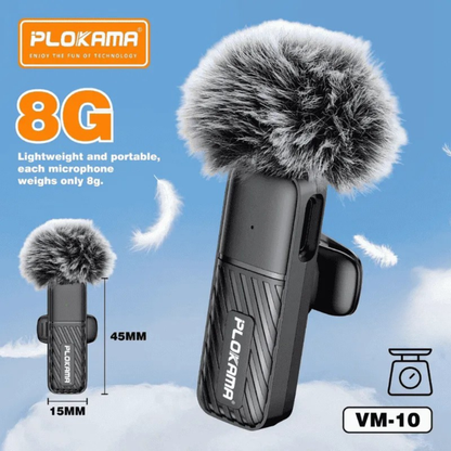 Plokama VM-10 Wireless Lavalier Microphone