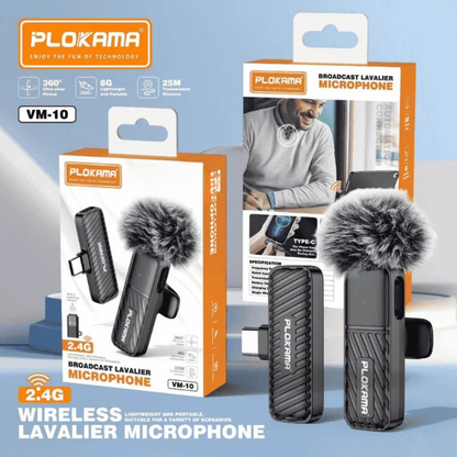Plokama VM-10 Wireless Lavalier Microphone