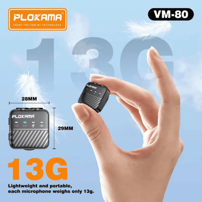 Plokama Broadcast Lavalier Microphone