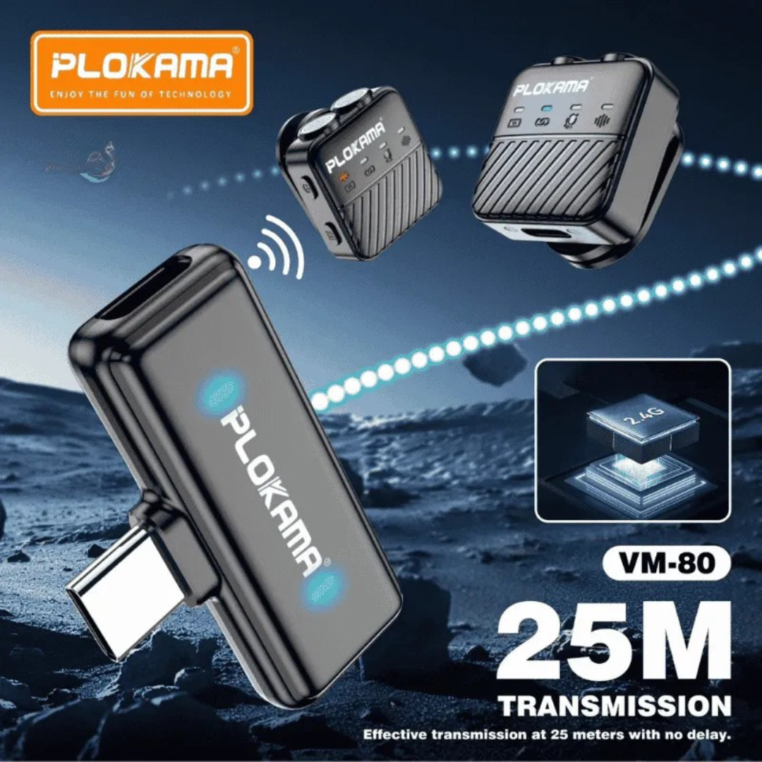 Plokama Broadcast Lavalier Microphone