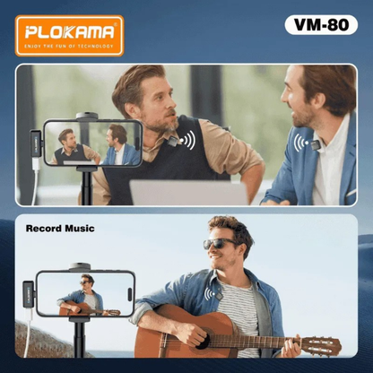 Plokama Broadcast Lavalier Microphone