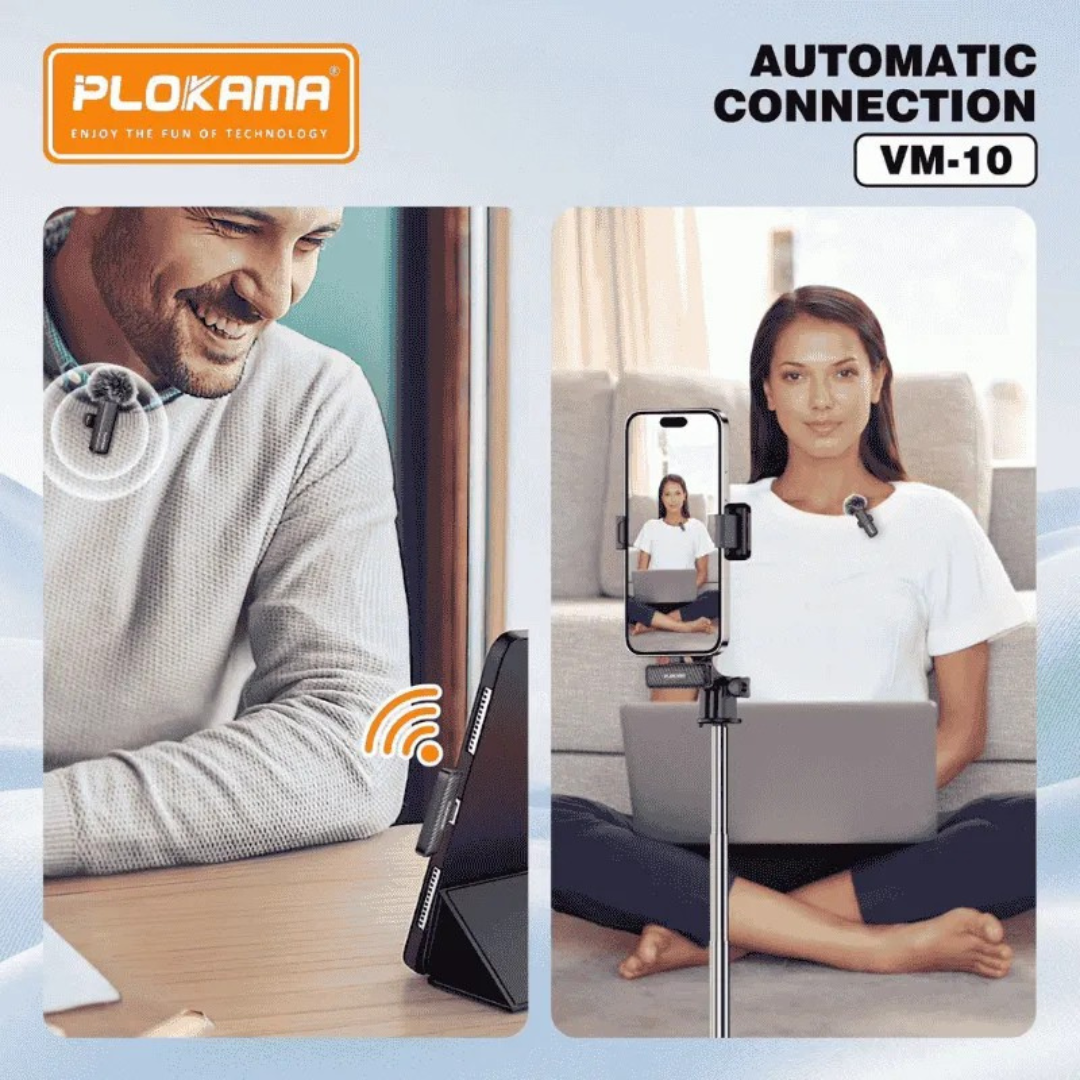 Plokama VM-10 Wireless Lavalier Microphone