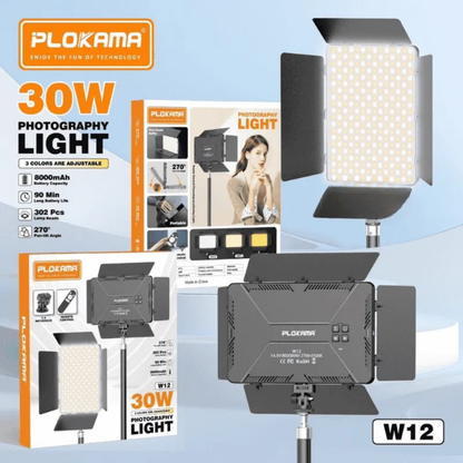 Rechargeable LED Photography Light