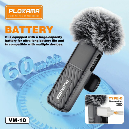 Plokama VM-10 Wireless Lavalier Microphone