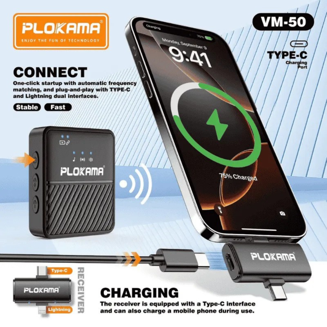 2IN1 Plokama Microphone