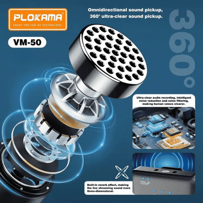 2IN1 Plokama Microphone
