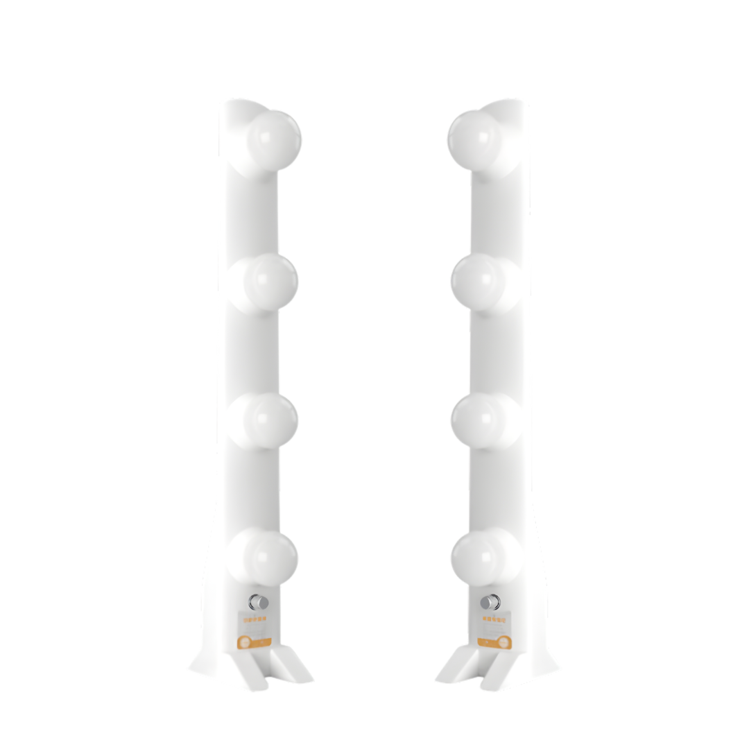 Quad Rows LED Beauty Lighting Kit