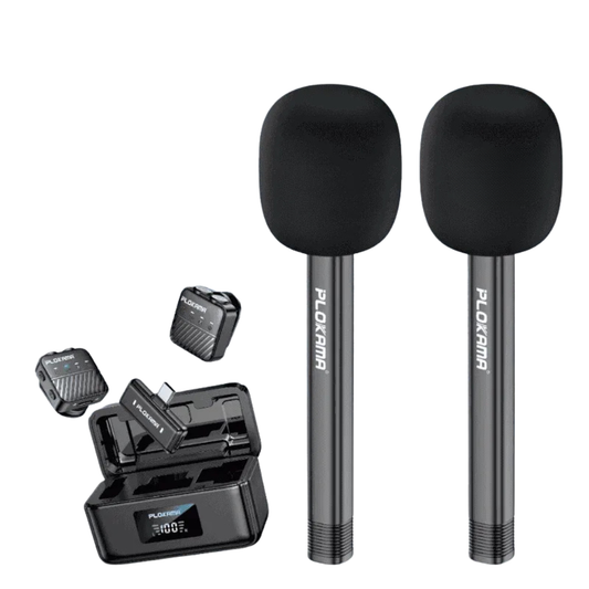 PLOKAMA WM-80 Wireless Lavalier Microphone