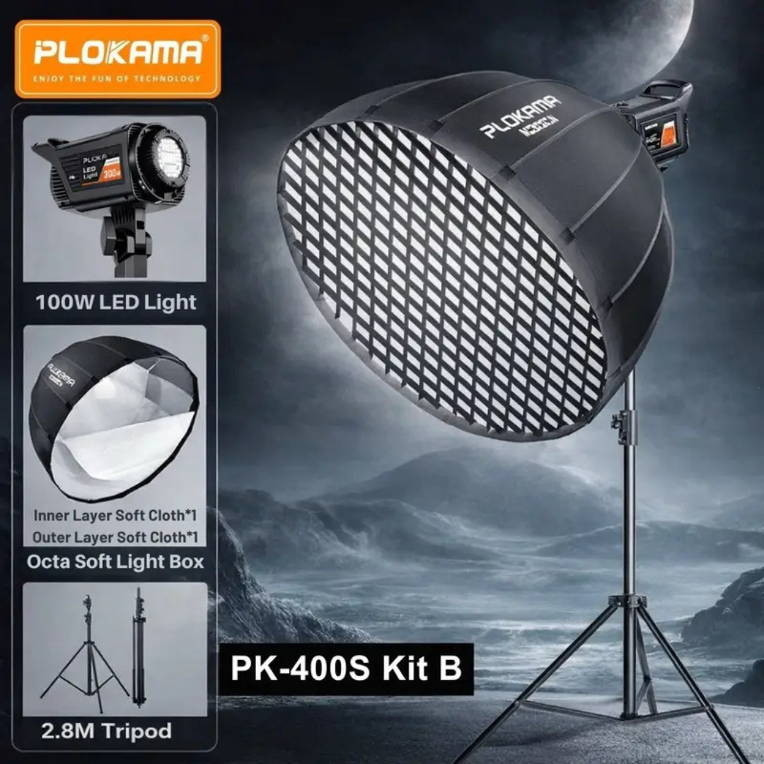 Plokama PK-400s Softbox Lighting Kit
