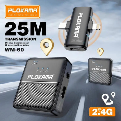 Plokama WM-60 Wireless Dual Microphone