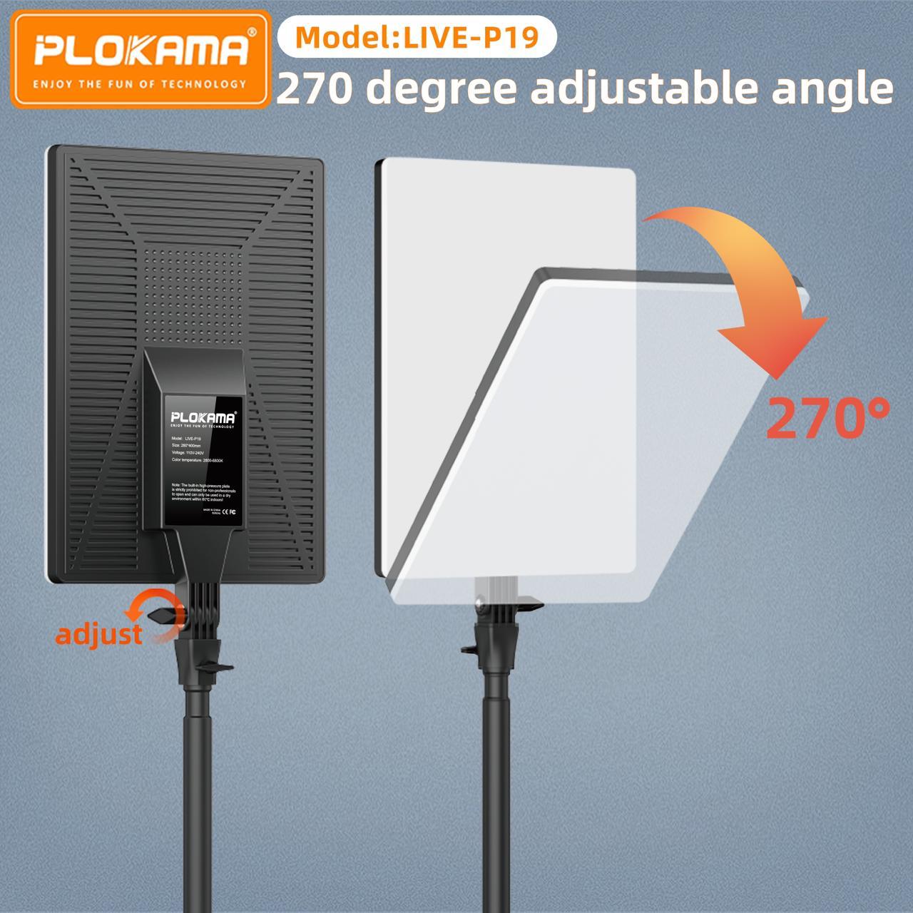 Plokama Professional Photography/Videography LED Fill Lights