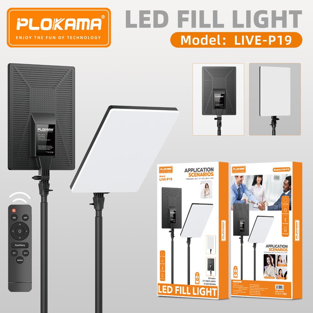 Plokama Professional Photography/Videography LED Fill Lights