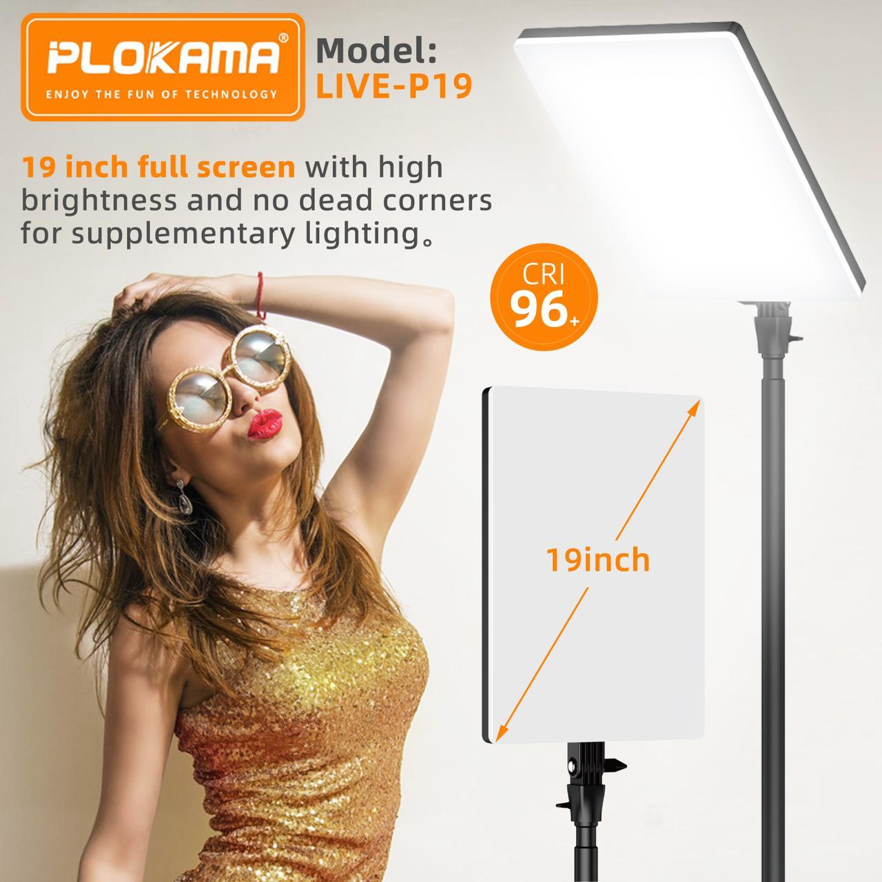 Plokama Professional Photography/Videography LED Fill Lights