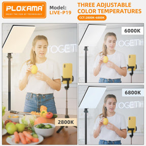 Plokama Professional Photography/Videography LED Fill Lights