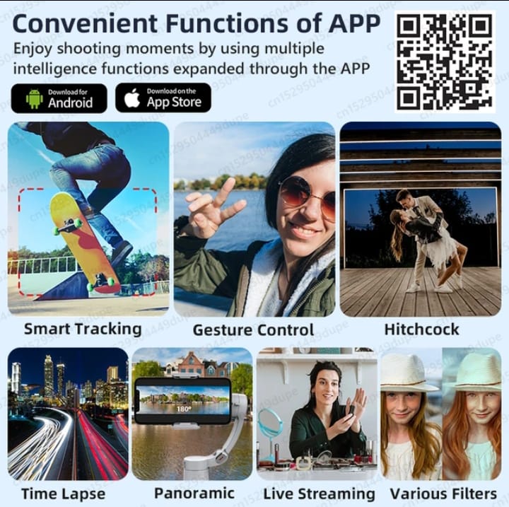 M1 3-Axis Merak One Smartphone Gimble