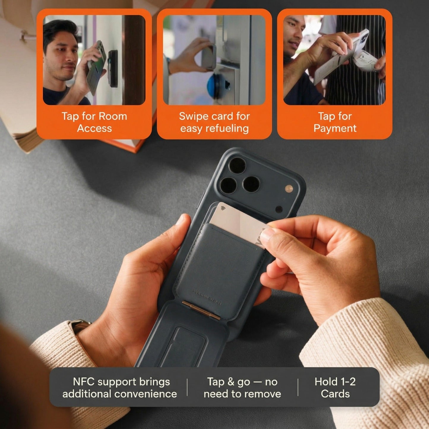 Orim SnapStand Pro - Mobile Wallet Tripod