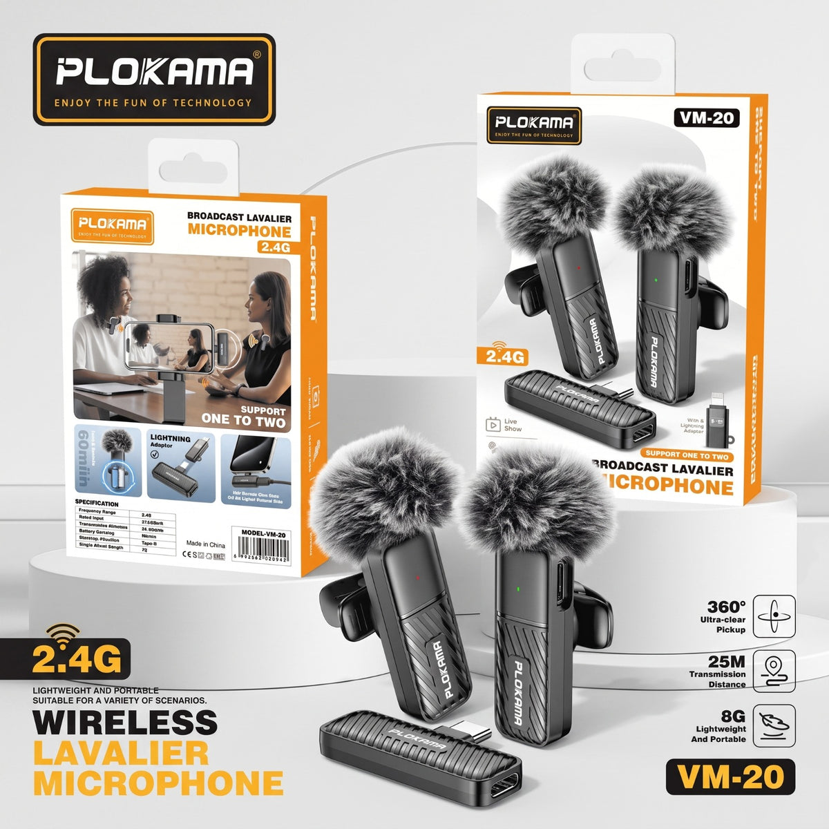 Plokama Wireless  Microphone
