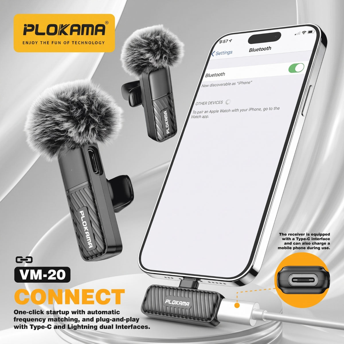 Plokama Wireless  Microphone
