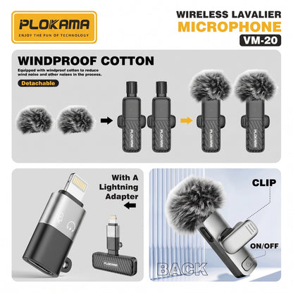 Plokama Wireless  Microphone