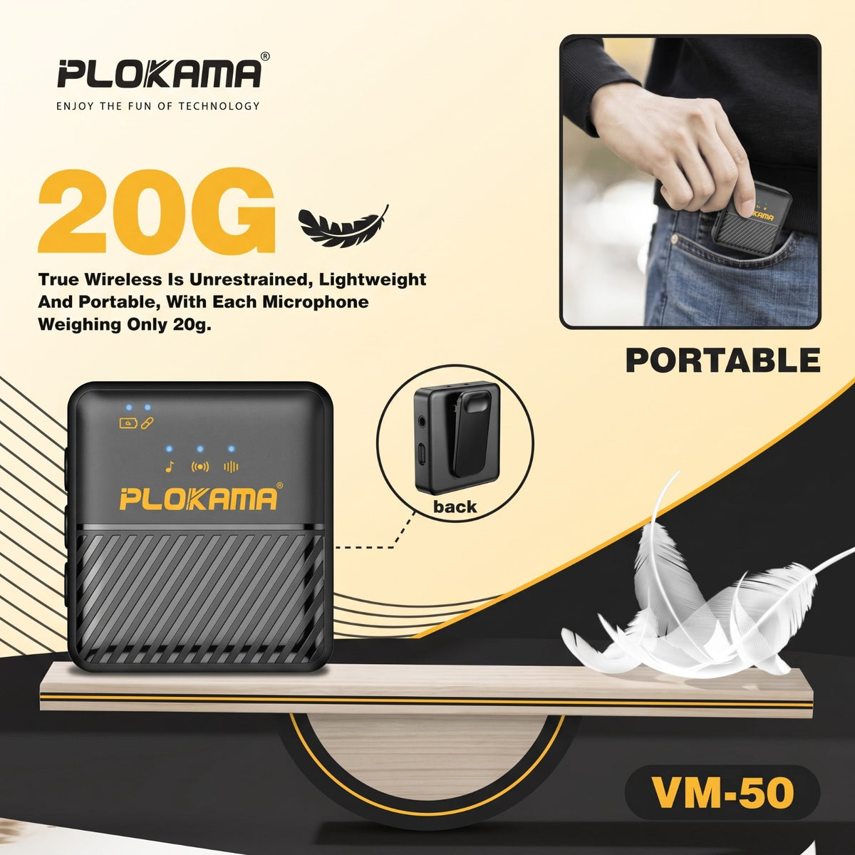 2IN1 Plokama Microphone