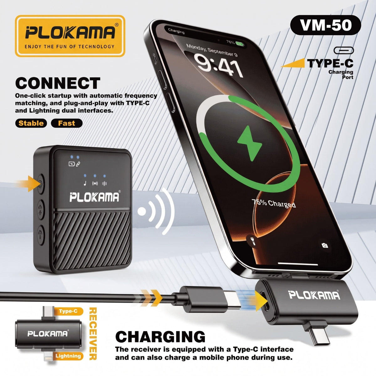 2IN1 Plokama Microphone