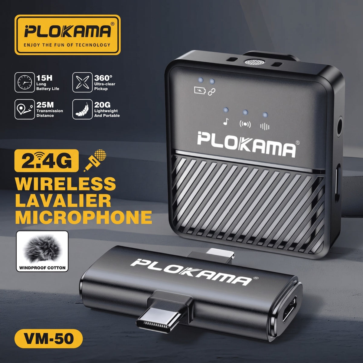 2IN1 Plokama Microphone