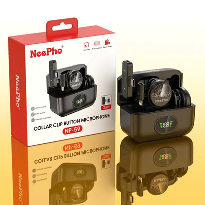 NeePho NP-59 Wireless Lavalier Microphone