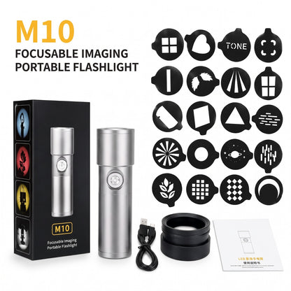Professional Rechargeable LED Flashlight