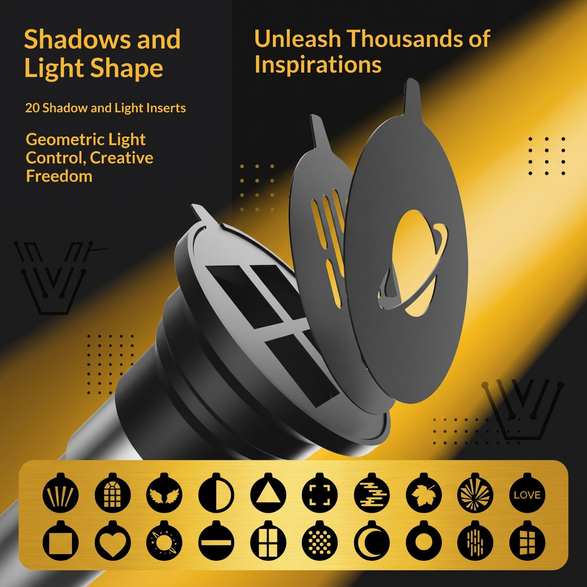 Professional Rechargeable LED Flashlight