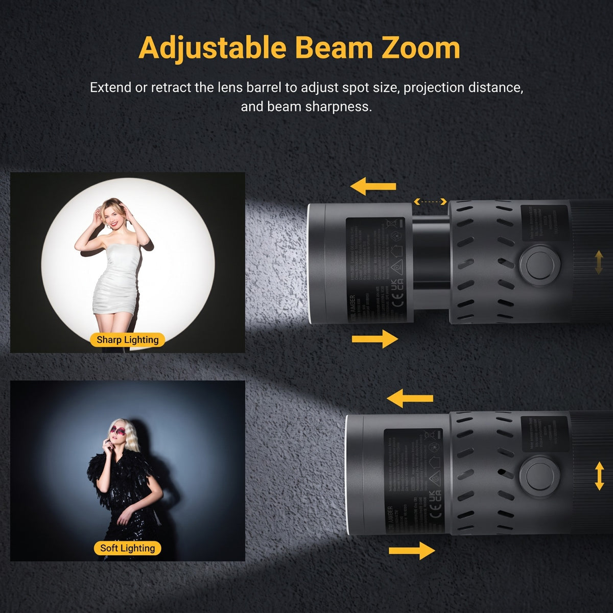 Professional Rechargeable LED Flashlight