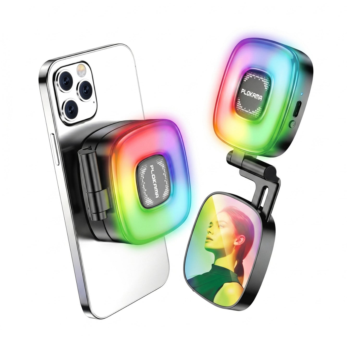 PLOKAMA Magnetic Selfie Light