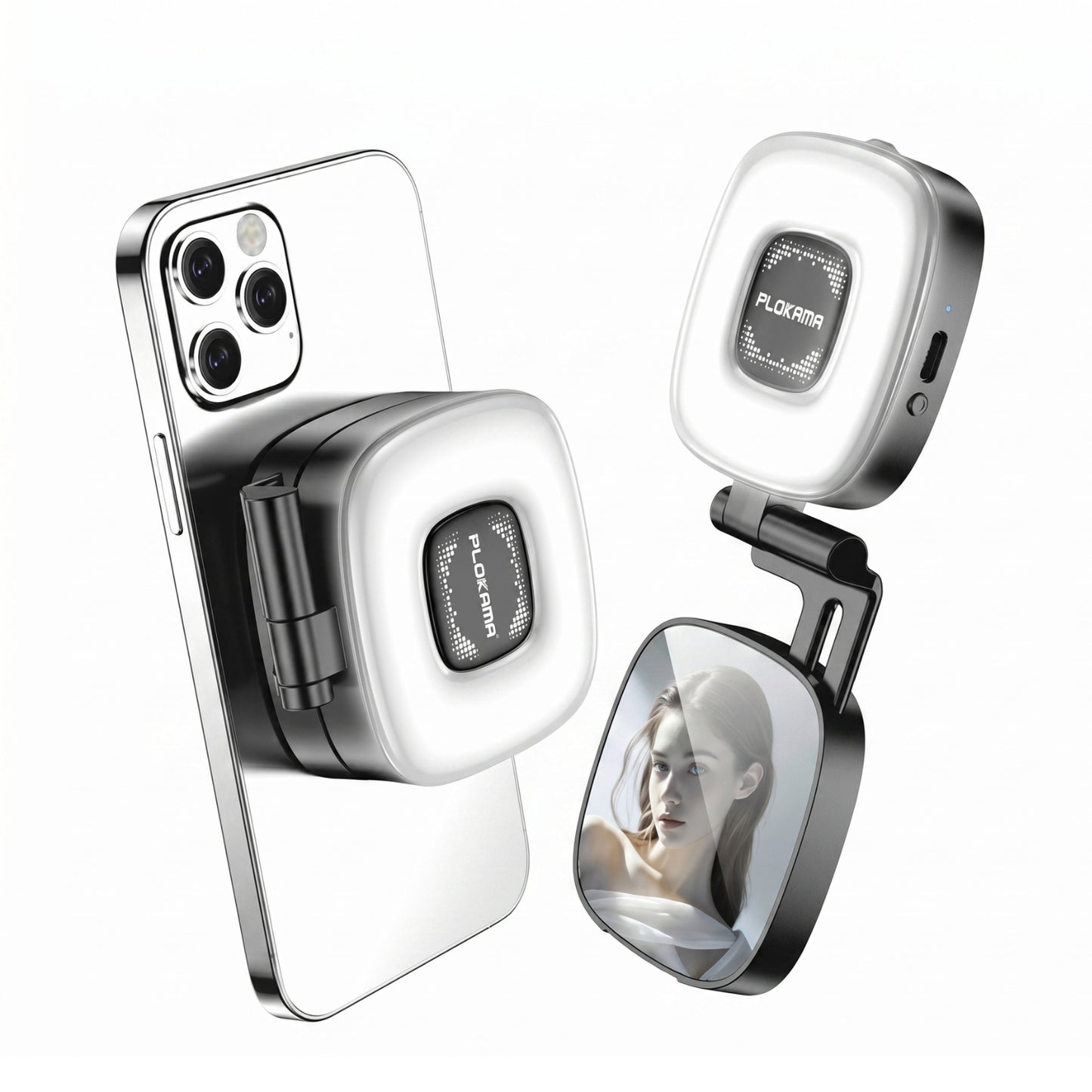PLOKAMA Magnetic Selfie Light