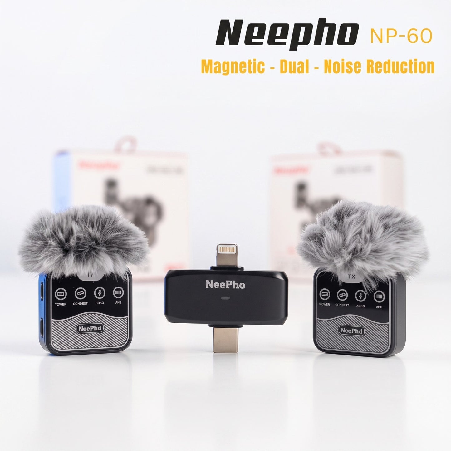 Neepho Wireless Dual Microphone