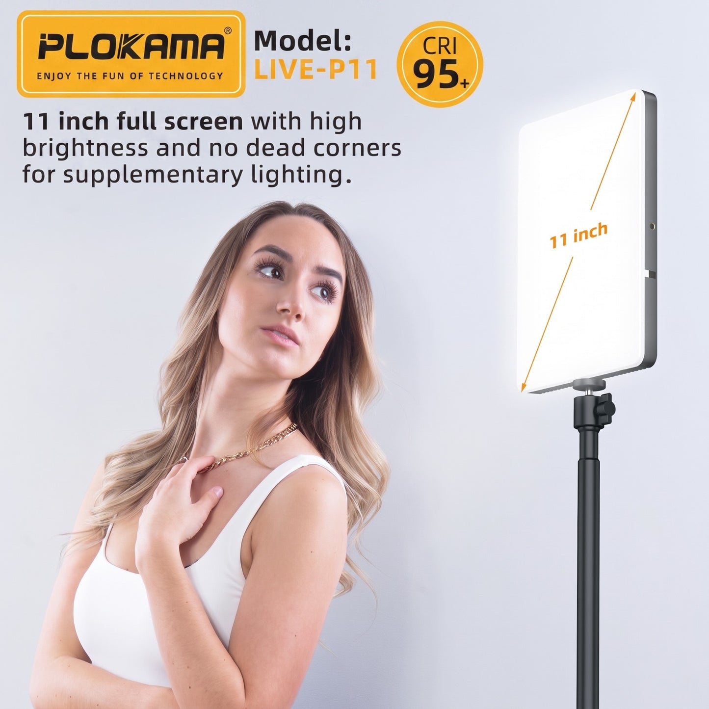 Plokama Professional Photography/Videography LED Fill Lights